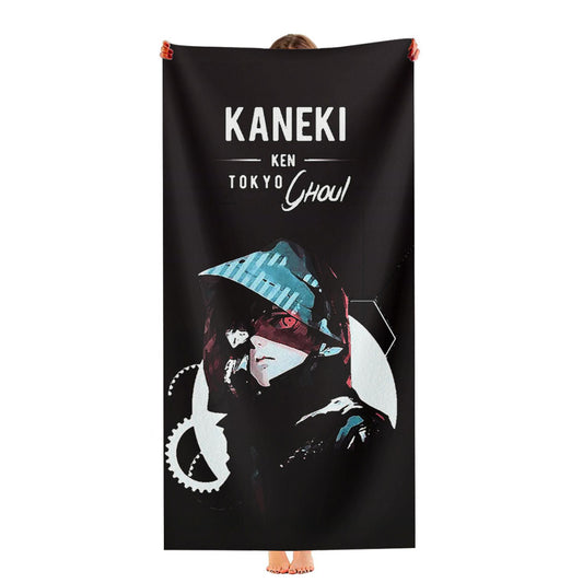Kaneki Ken Tokyo Ghoul Ultra-Soft Luxury Bathroom Towels