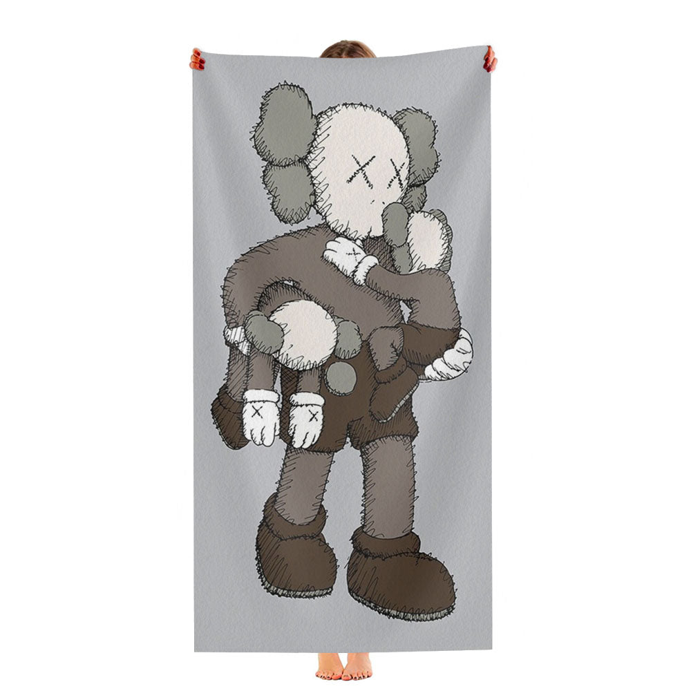 Kaws Ultra-Soft Luxury Bathroom Towels