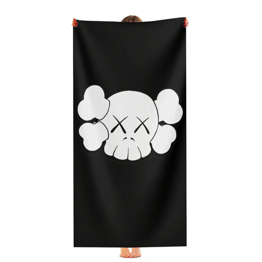 Kaws Skull Head Ultra-Soft Luxury Bathroom Towels