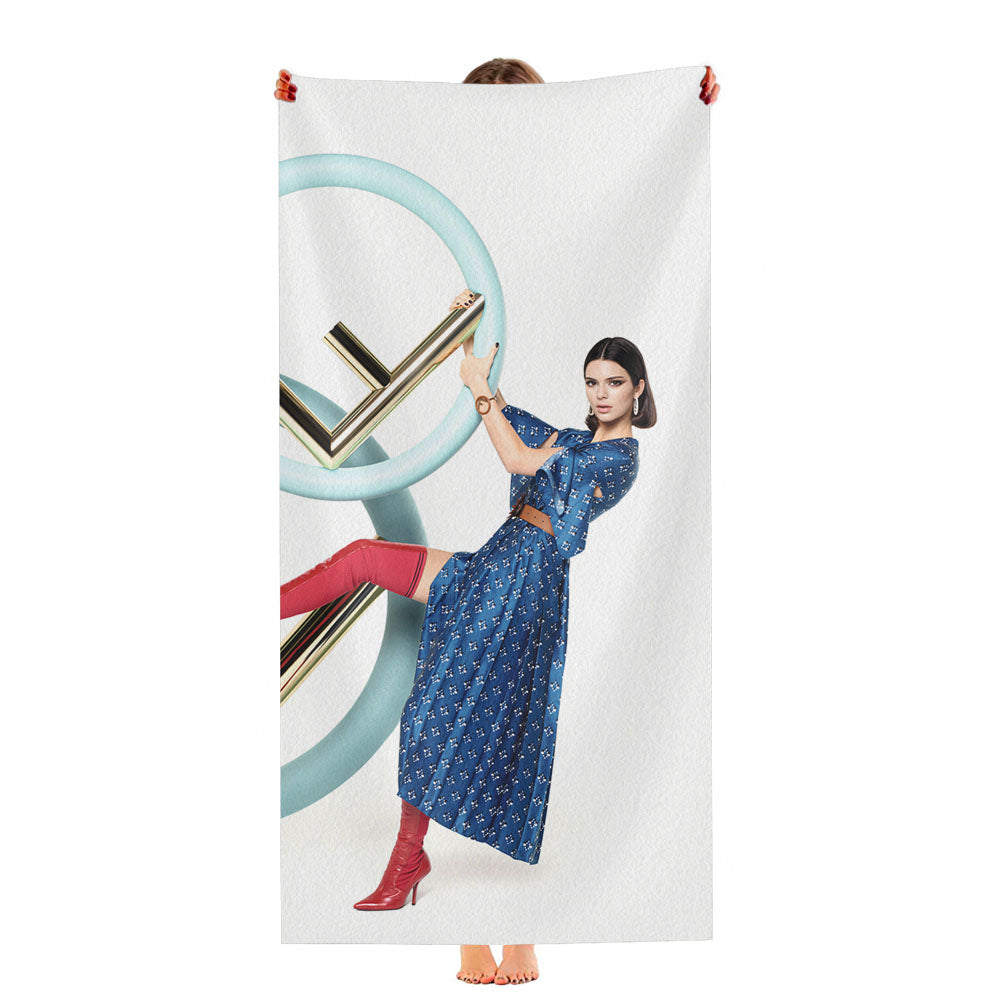 Kendall Jenner Ultra-Soft Luxury Bathroom Towels