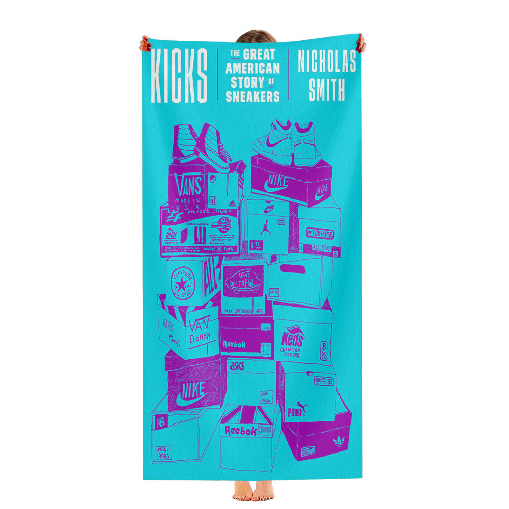 Kicks The Great American Story Of Sneakers Ultra-Soft Luxury Bathroom Towels
