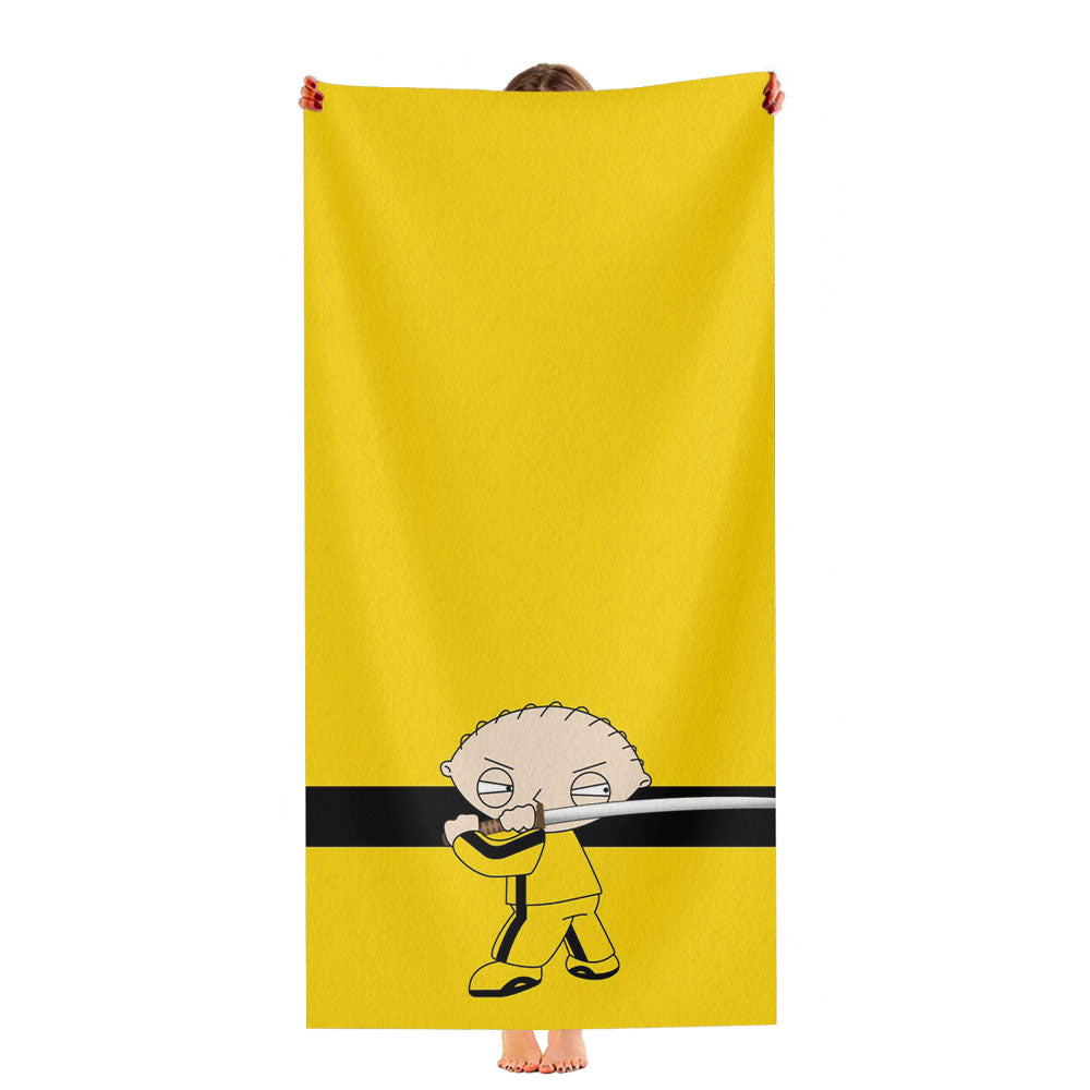 Kill Bill Lois Family Guy Ultra-Soft Luxury Bathroom Towels
