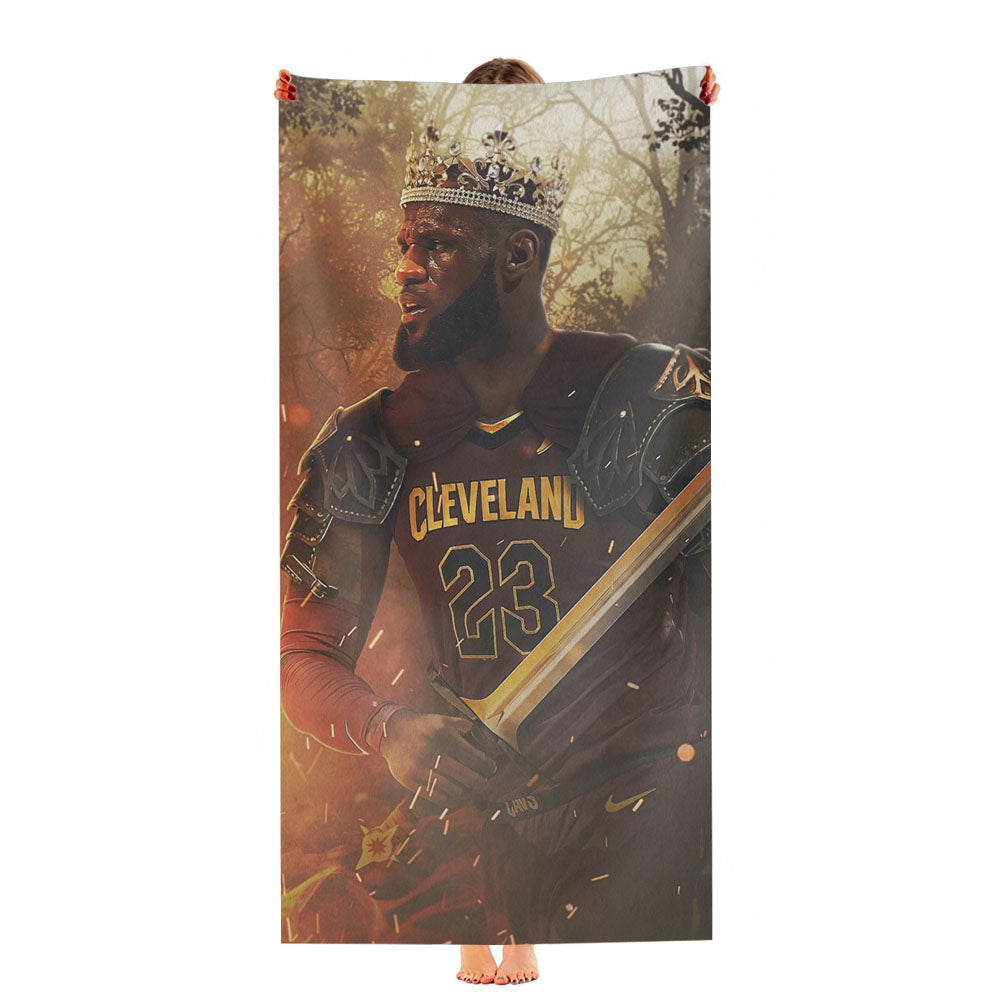 King Lebron James Ultra-Soft Luxury Bathroom Towels