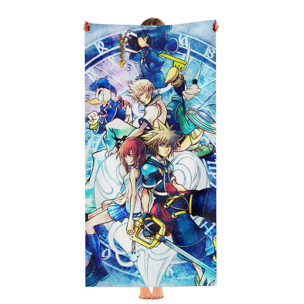 Kingdom Hearts Ultra-Soft Luxury Bathroom Towels