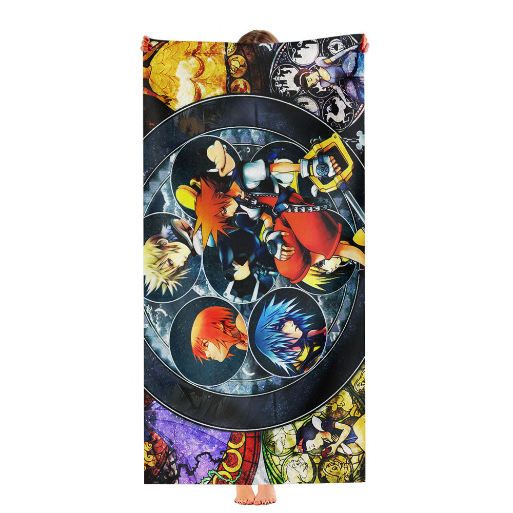 Kingdom Hearts Disney Ultra-Soft Luxury Bathroom Towels