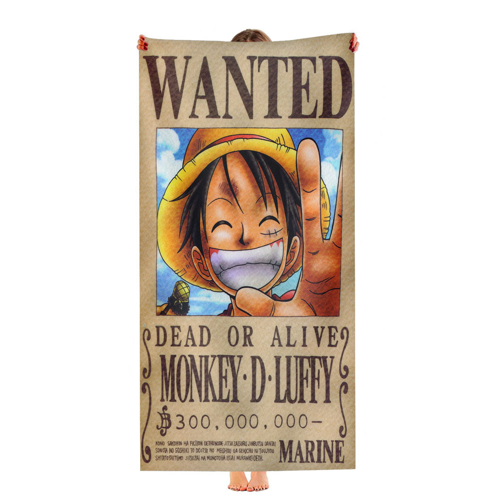 Monkey D. Luffy Ultra-Soft Luxury Bathroom Towels