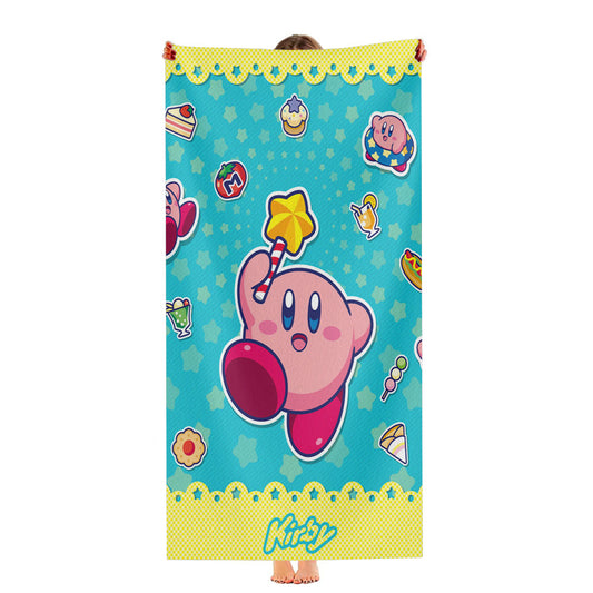 Most Popular Kirby Hoshi No Kaabii Ultra-Soft Luxury Bathroom Towels