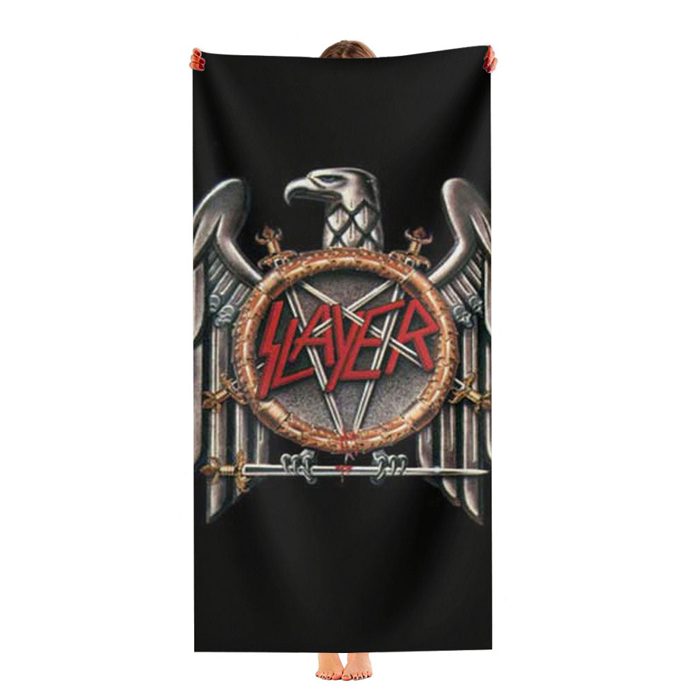 Slayer Eagle Logo Ultra-Soft Luxury Bathroom Towels