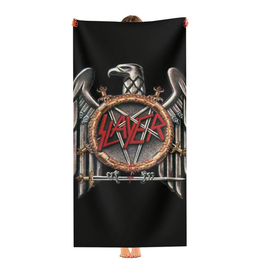 Slayer Eagle Logo Ultra-Soft Luxury Bathroom Towels