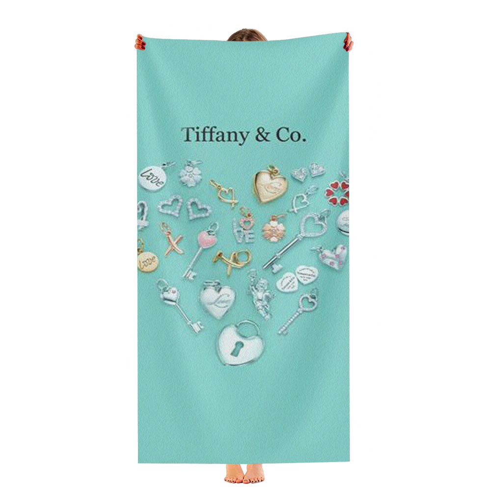 Tiffany And Co Love Ultra-Soft Luxury Bathroom Towels