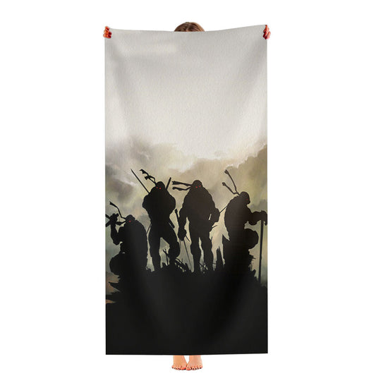 Turtles Ninja Turtles Tmnt Ultra-Soft Luxury Bathroom Towels