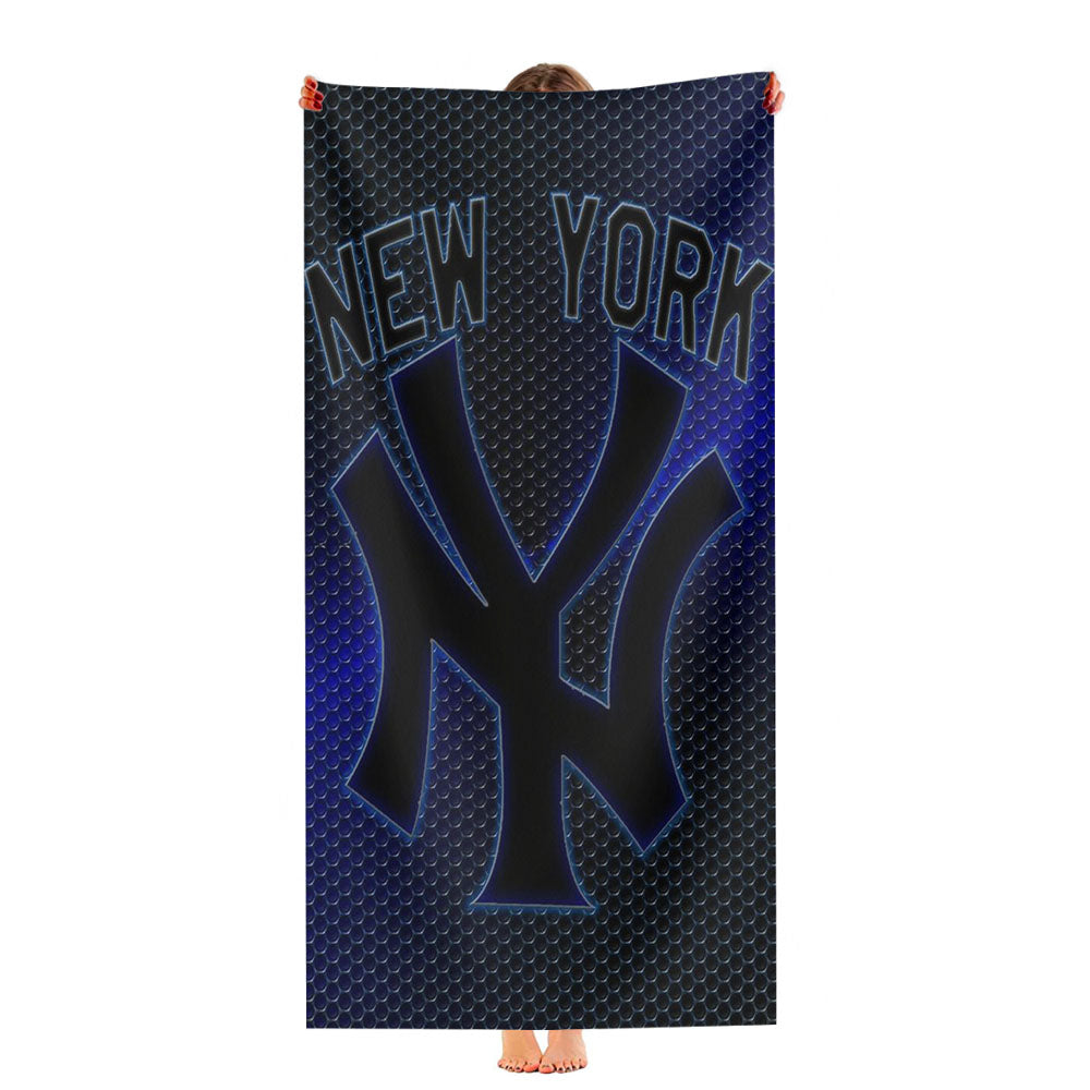 Yankees Newyork Glowing Ultra-Soft Luxury Bathroom Towels
