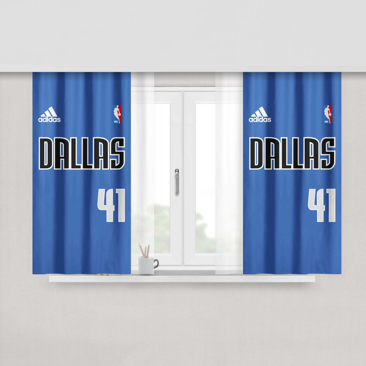 Dallas 41 Peach Skin Window Curtains