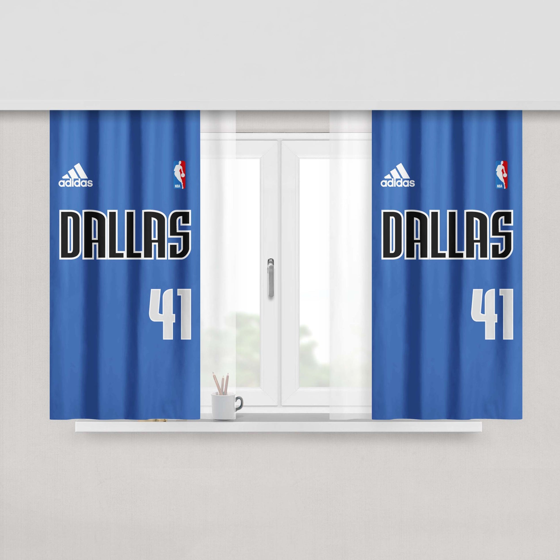 Dallas 41 Peach Skin Window Curtains