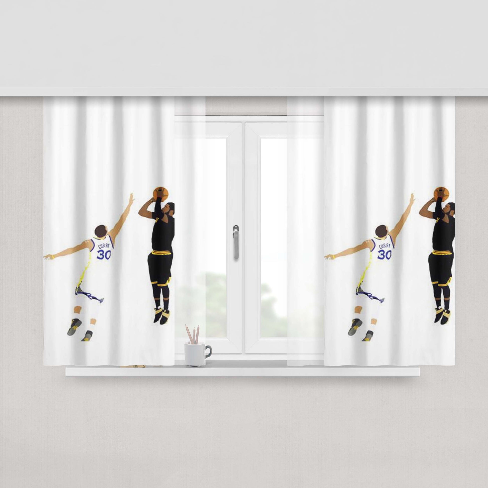 Supreme Louis Vuitton Peach Skin Window Curtains