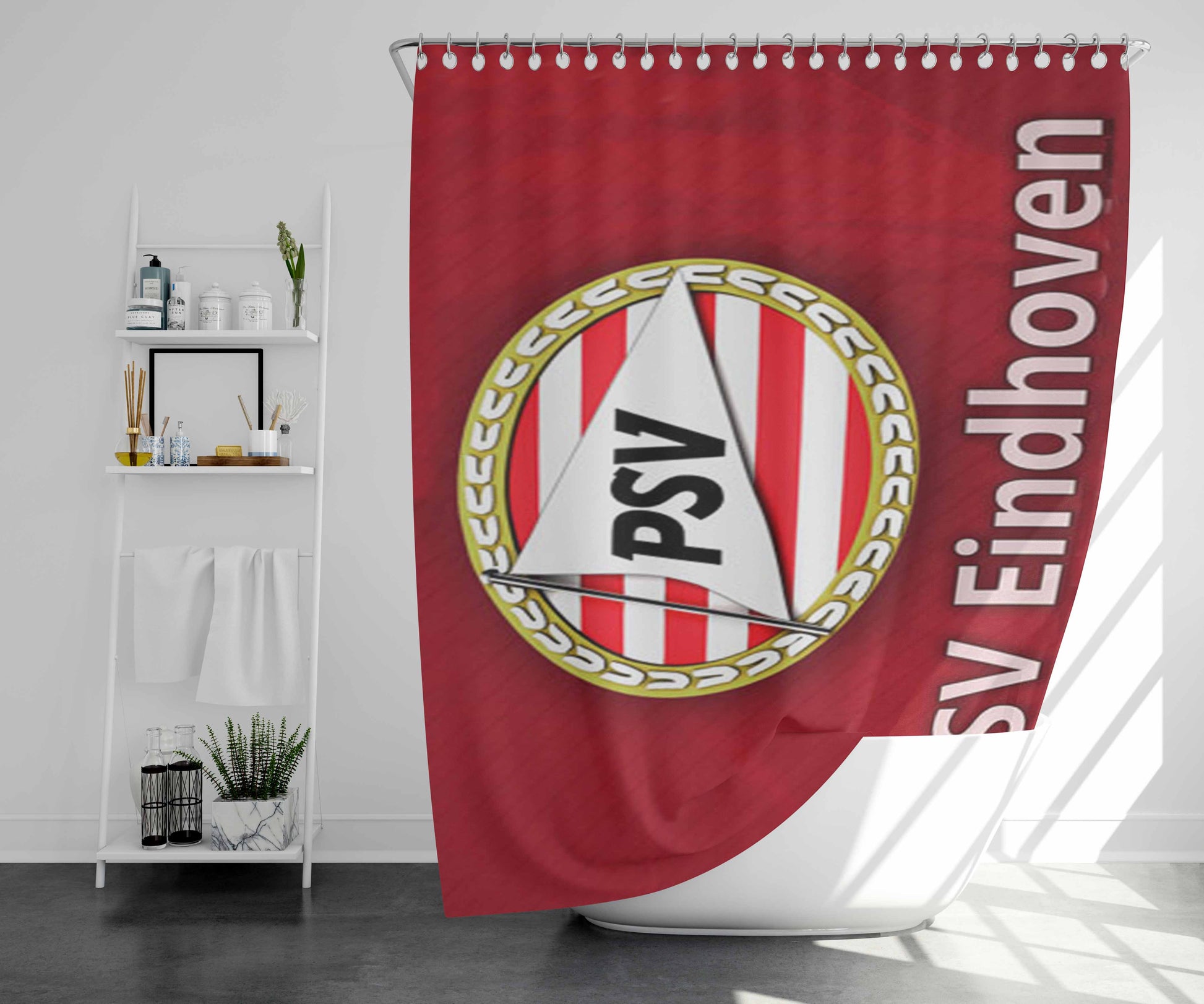 Psv Fc Bathroom Shower Curtain Fabric Waterproof | 66 X 72 Inch