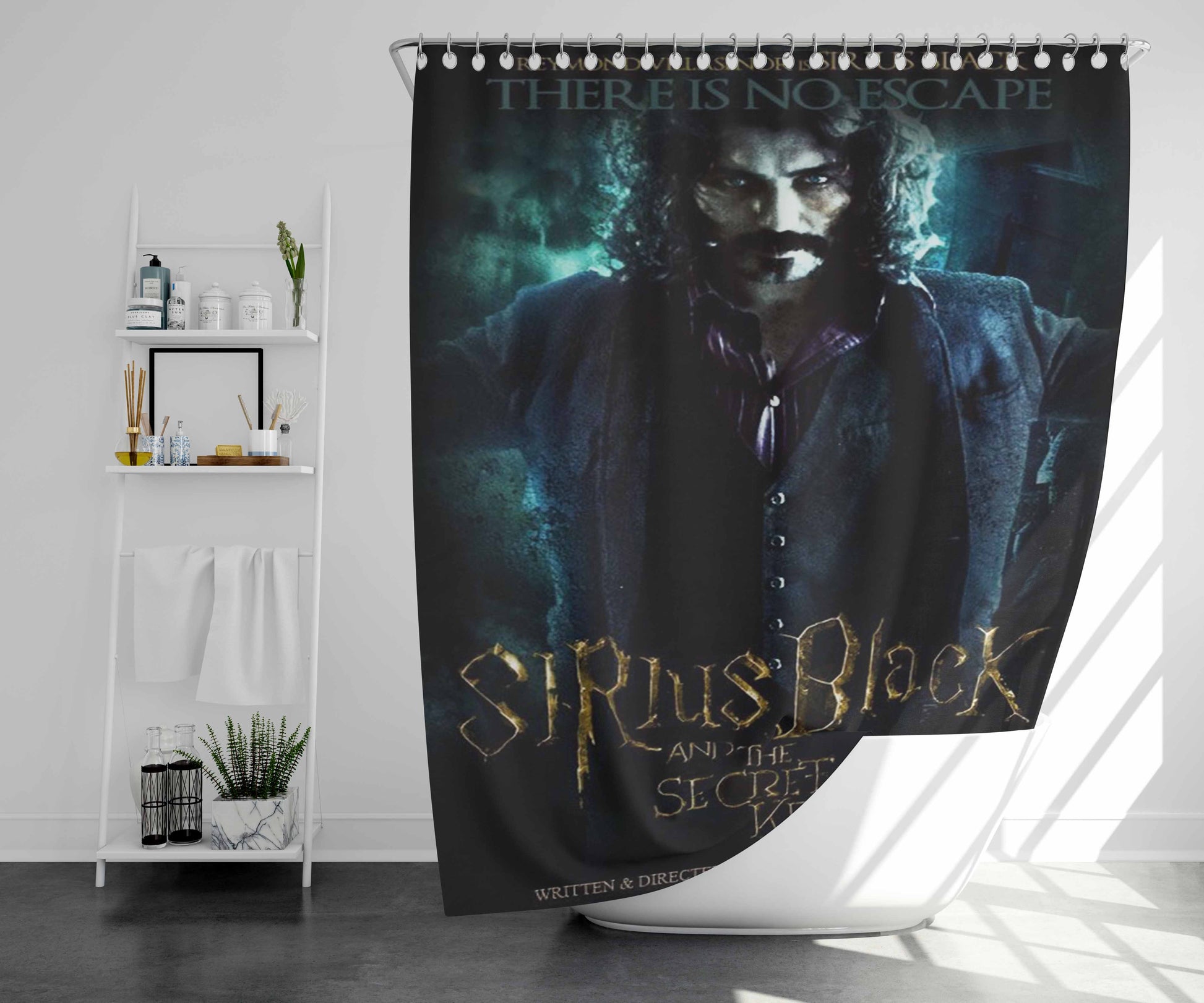 Sirius Black And The Secret Keeper Bathroom Shower Curtain Fabric Waterproof | 66 X 72 Inch
