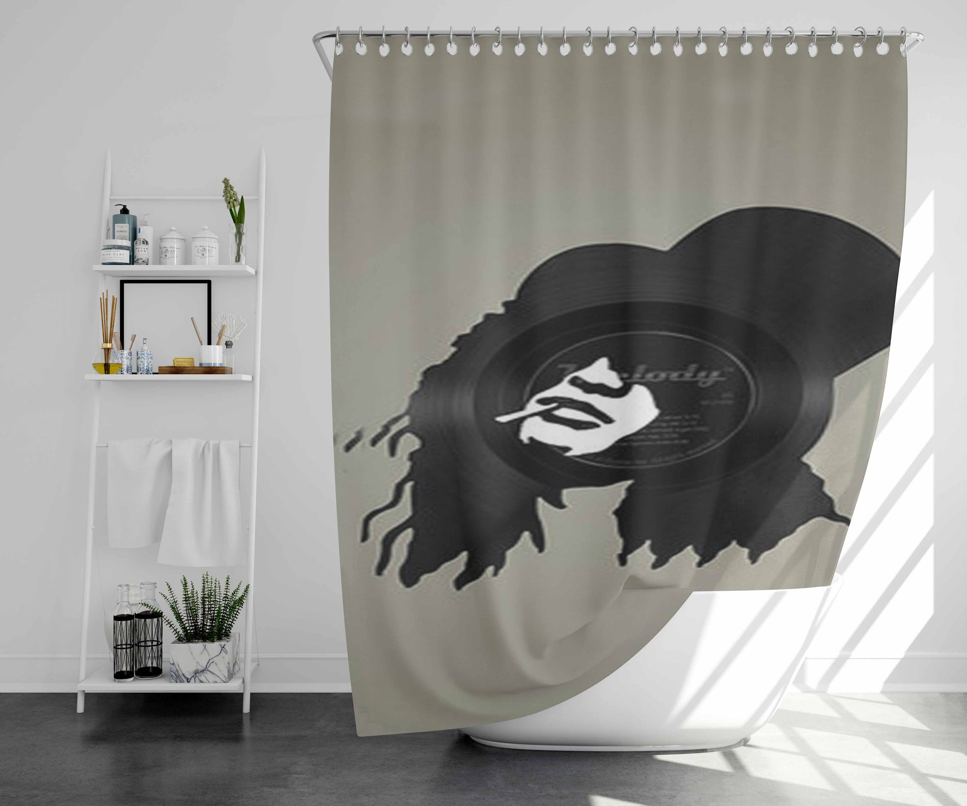 Slash Snakepit Vector Bathroom Shower Curtain Fabric Waterproof | 66 X 72 Inch