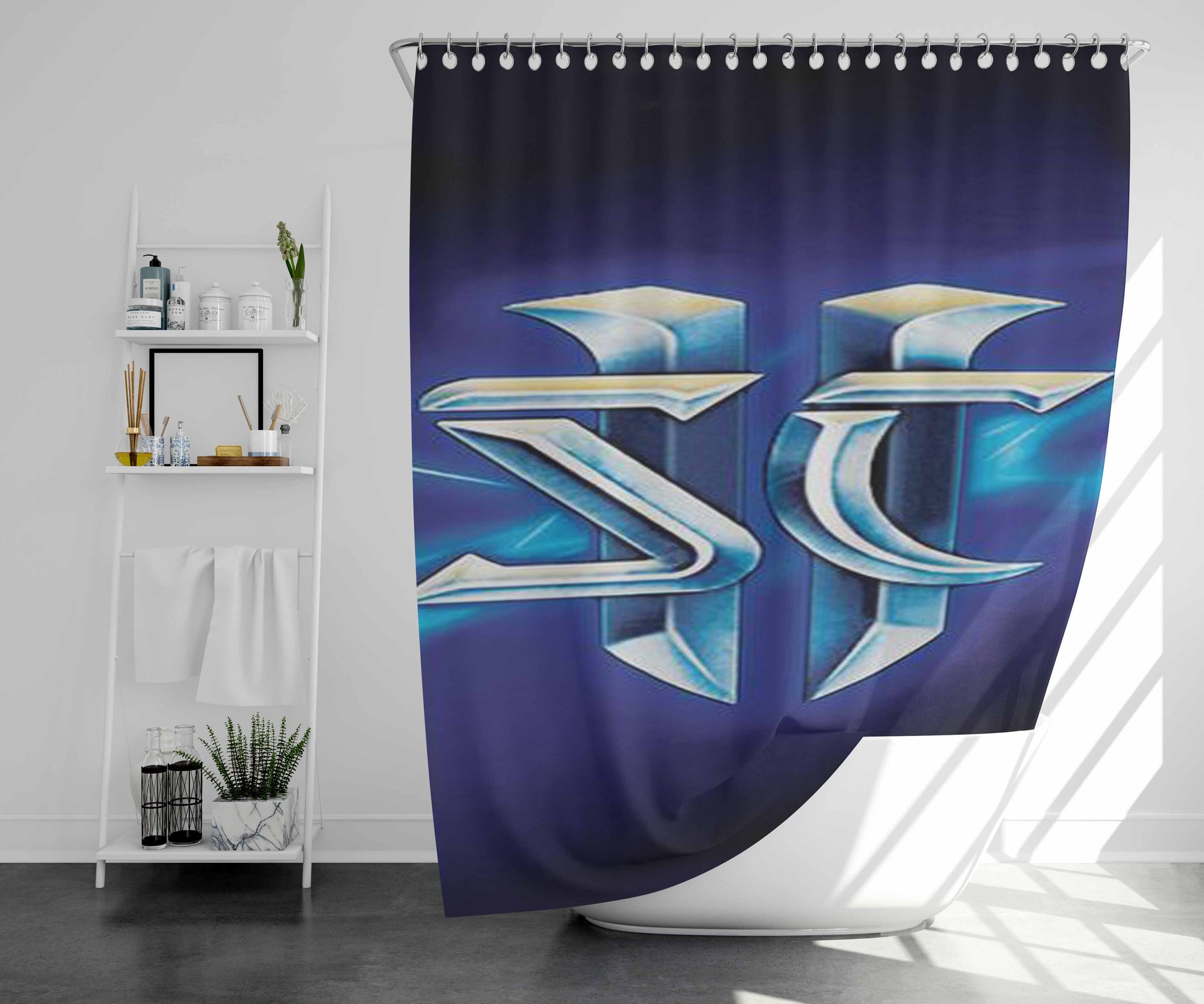 Star Craft 2 Bathroom Shower Curtain Fabric Waterproof | 66 X 72 Inch