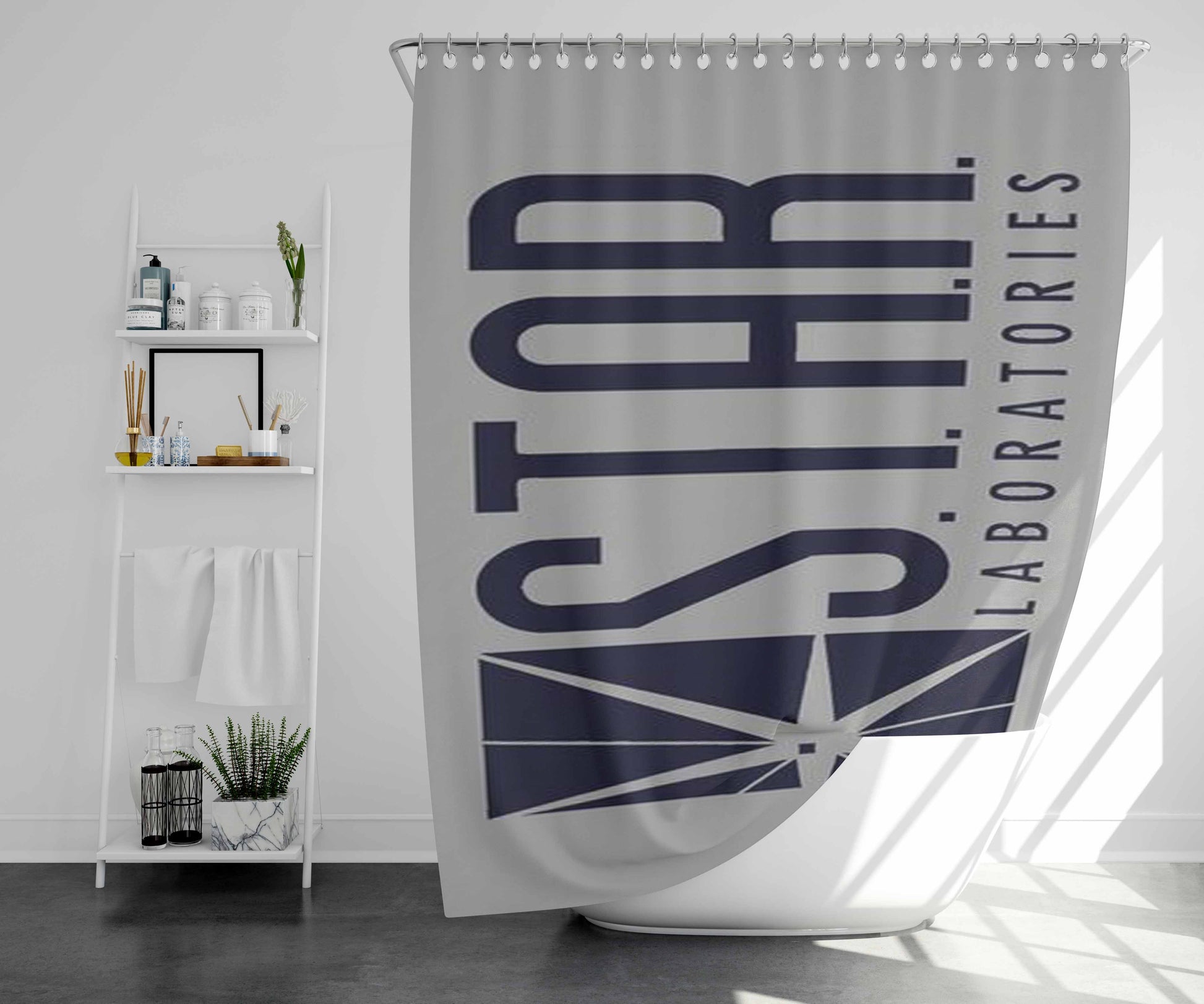 Star Labs Bathroom Shower Curtain Fabric Waterproof | 66 X 72 Inch