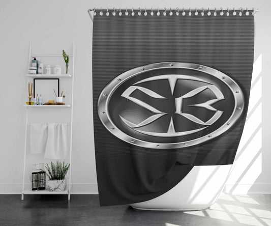 Streetball Bathroom Shower Curtain Fabric Waterproof | 66 X 72 Inch