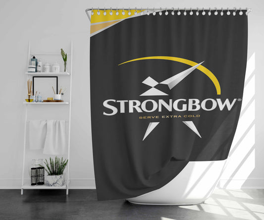 Strongbow Bathroom Shower Curtain Fabric Waterproof | 66 X 72 Inch