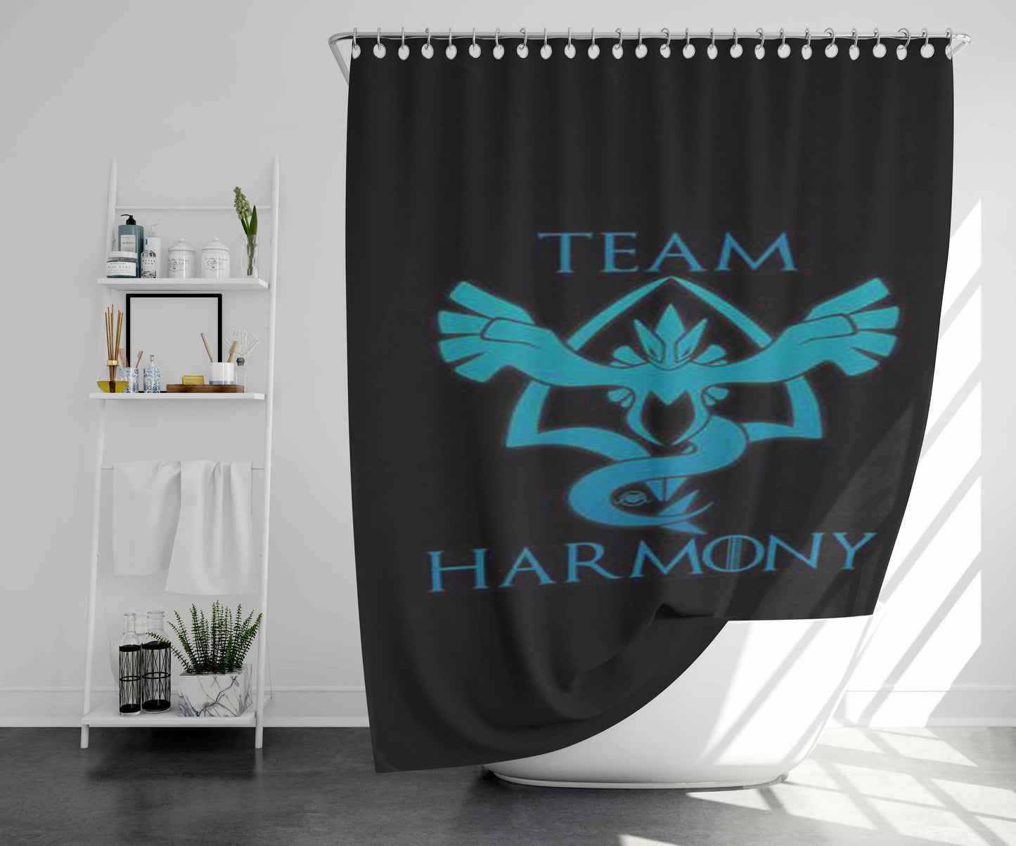 Team Fortress Pyro Bathroom Shower Curtain Fabric Waterproof | 66 X 72 Inch