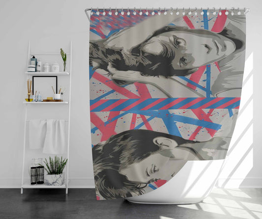Teenage Runaway Bathroom Shower Curtain Fabric Waterproof | 66 X 72 Inch