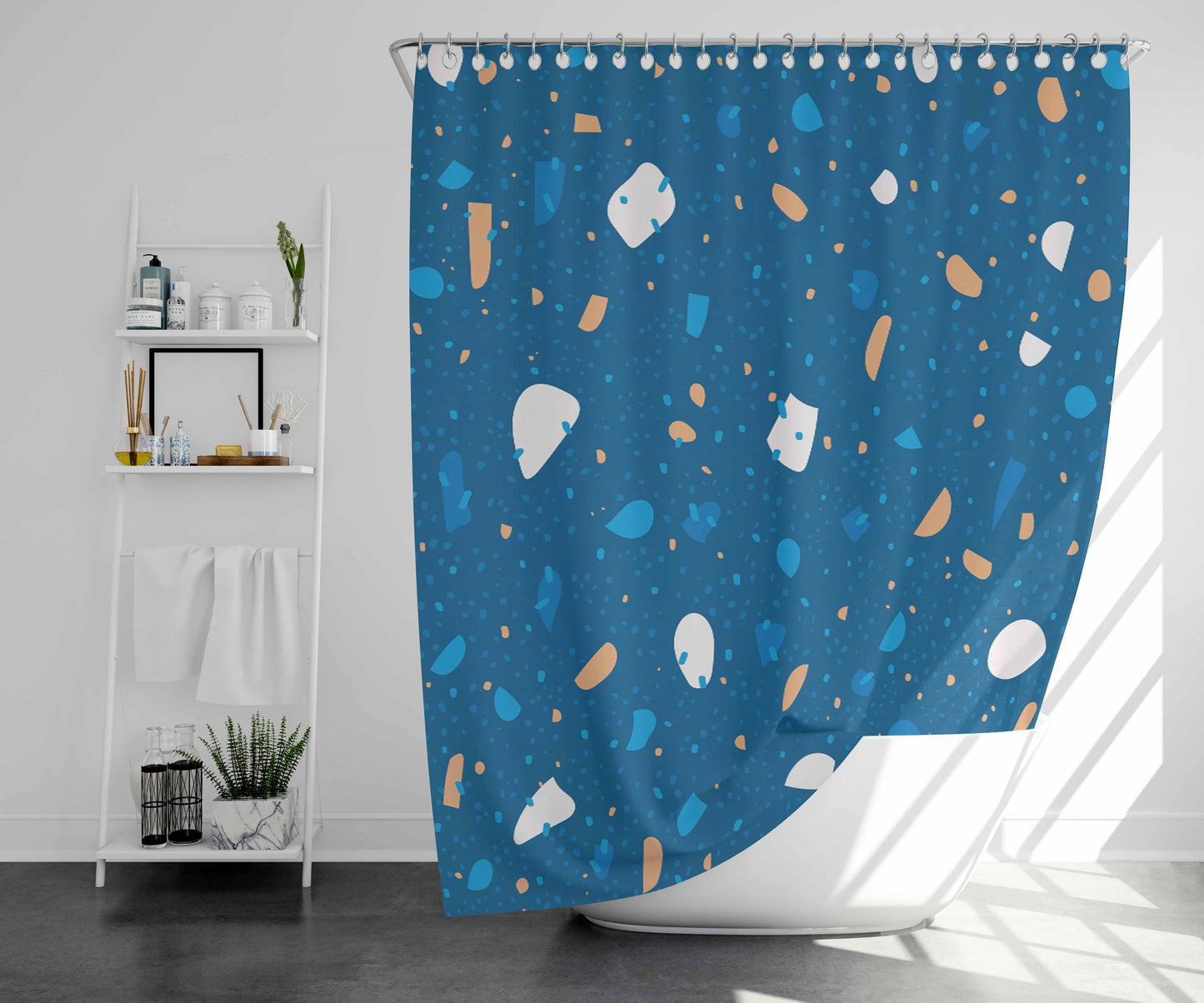 Terraria Bathroom Shower Curtain Fabric Waterproof | 66 X 72 Inch