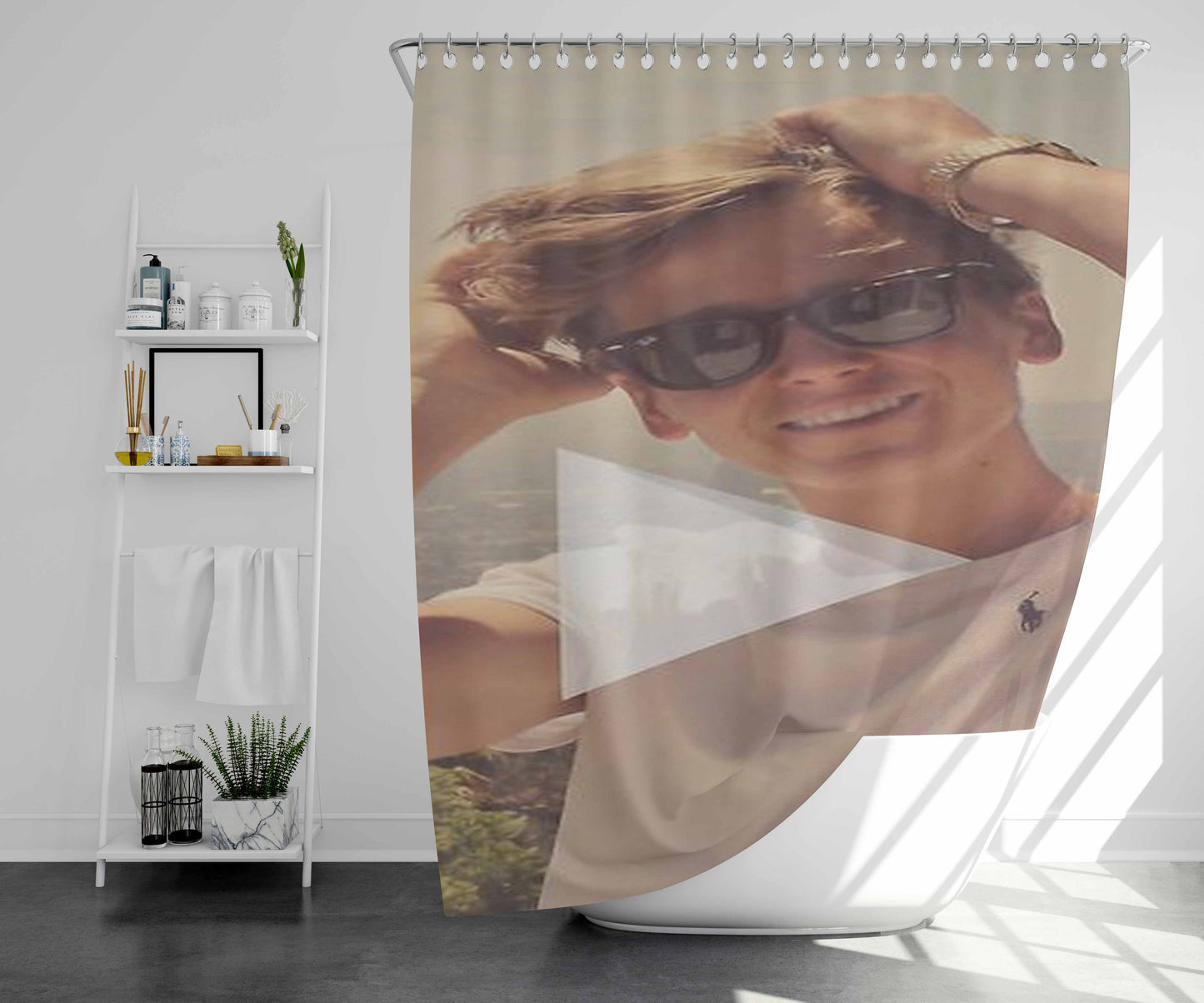 Thatcherjoe Qoute Art Bathroom Shower Curtain Fabric Waterproof | 66 X 72 Inch