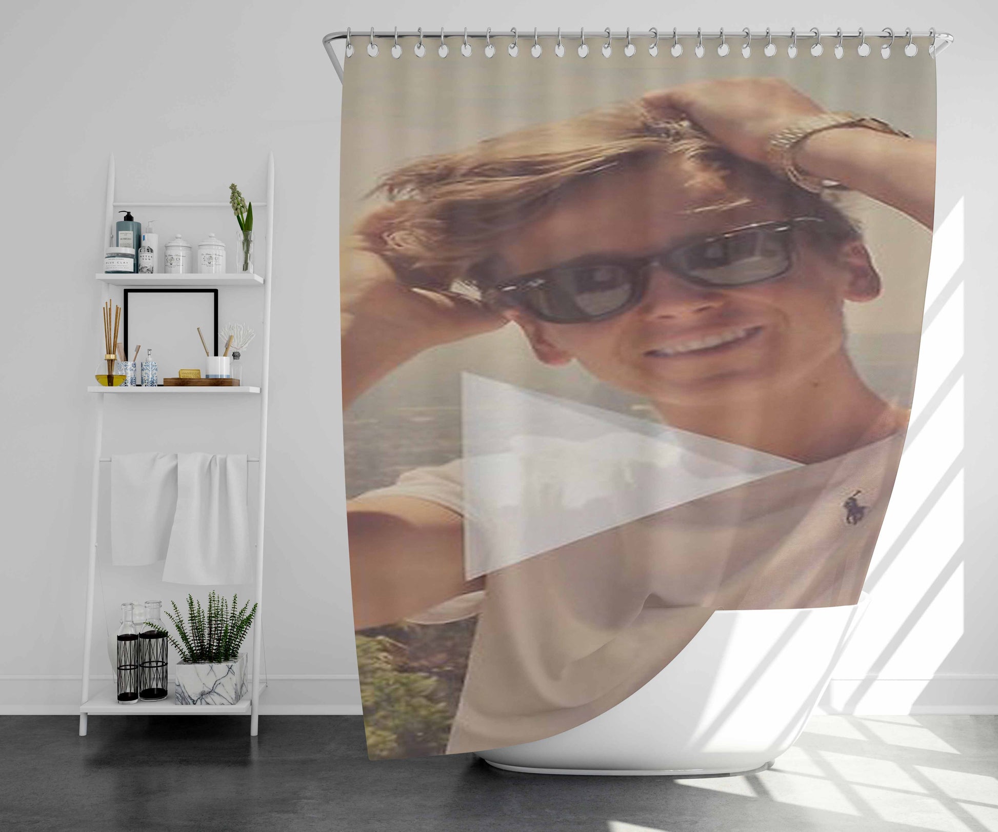 Thatcherjoe Qoute Art Bathroom Shower Curtain Fabric Waterproof | 66 X 72 Inch
