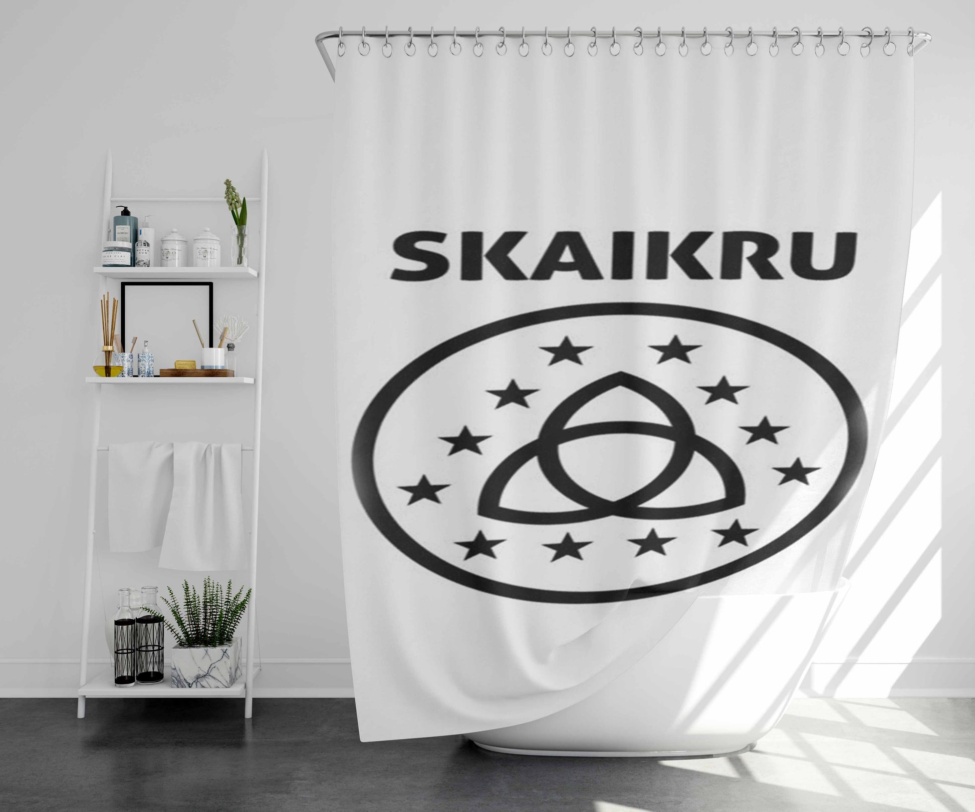 The 100 Heda Symbol Bathroom Shower Curtain Fabric Waterproof | 66 X 72 Inch