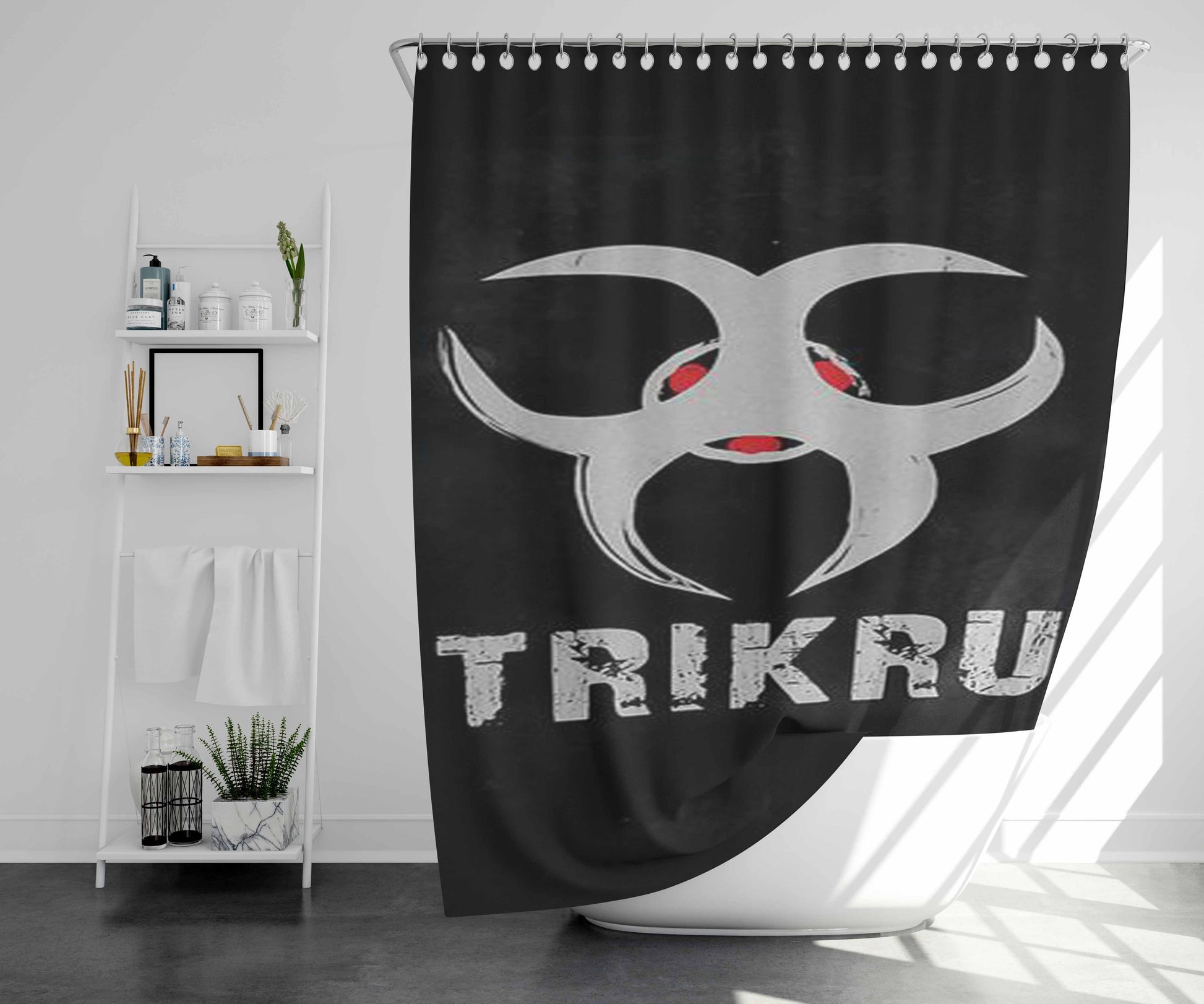 The 100 Skaikru Symbol Bathroom Shower Curtain Fabric Waterproof | 66 X 72 Inch