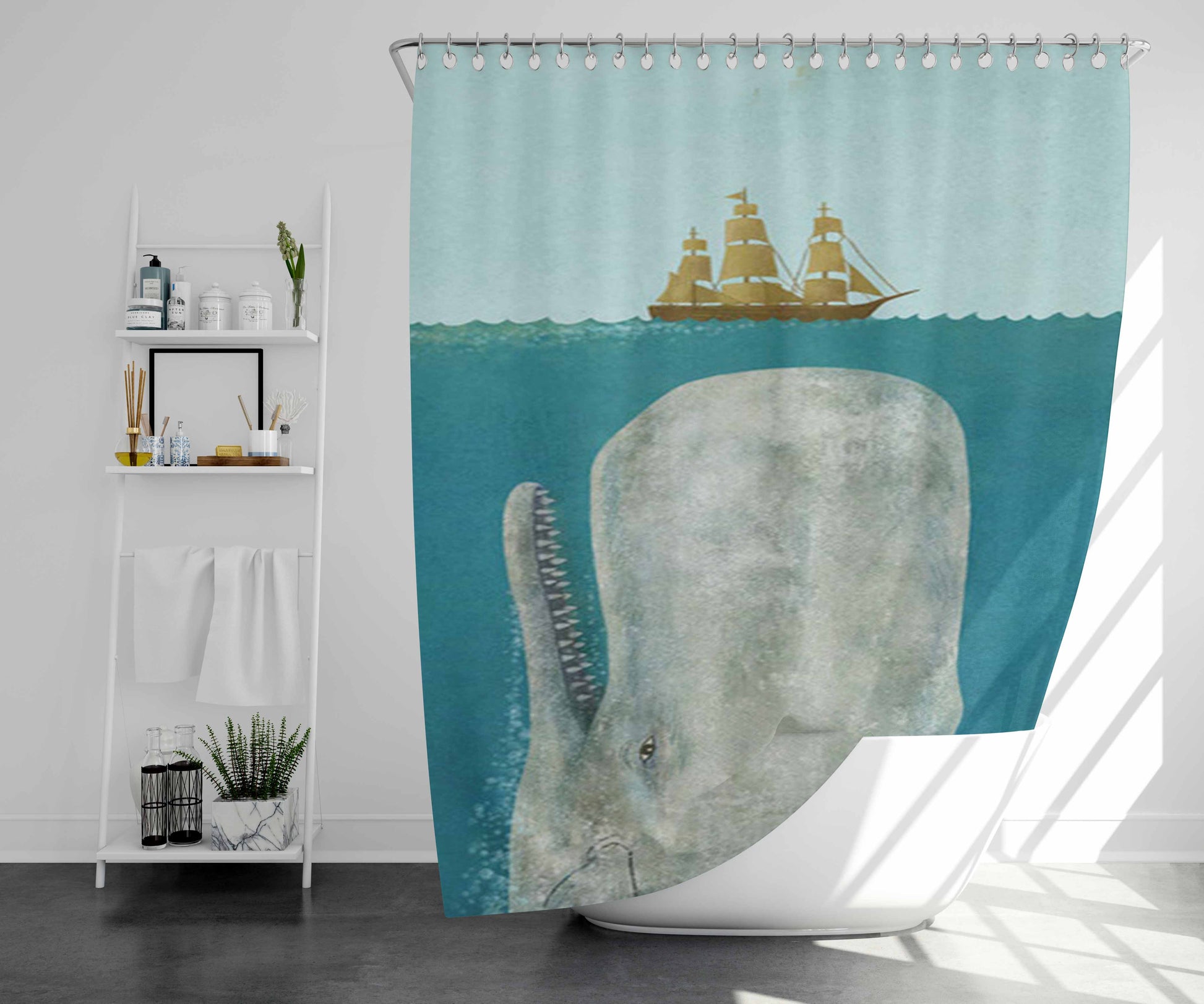 The Big Lez Show Bathroom Shower Curtain Fabric Waterproof | 66 X 72 Inch