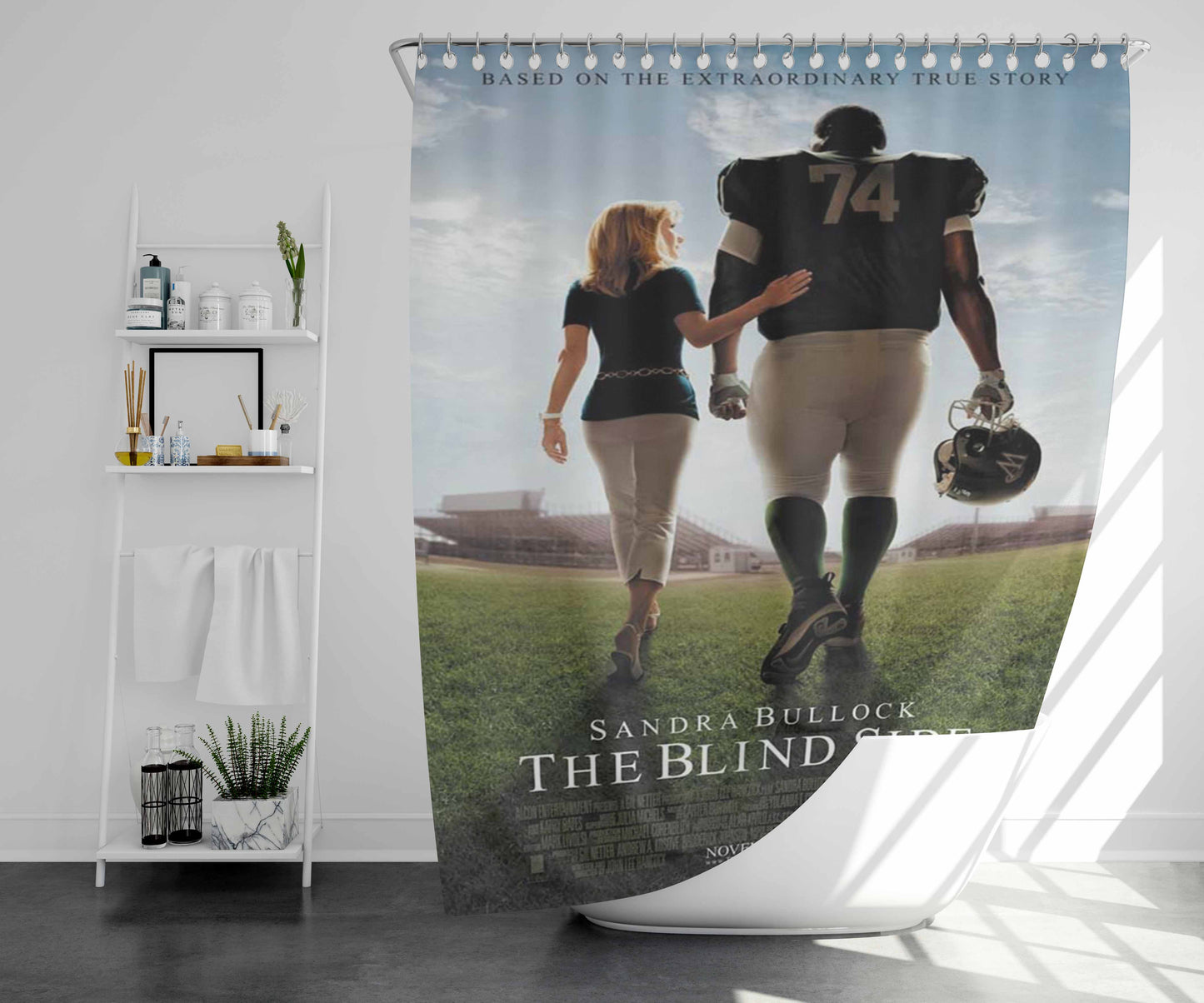 The Blackout Bathroom Shower Curtain Fabric Waterproof | 66 X 72 Inch