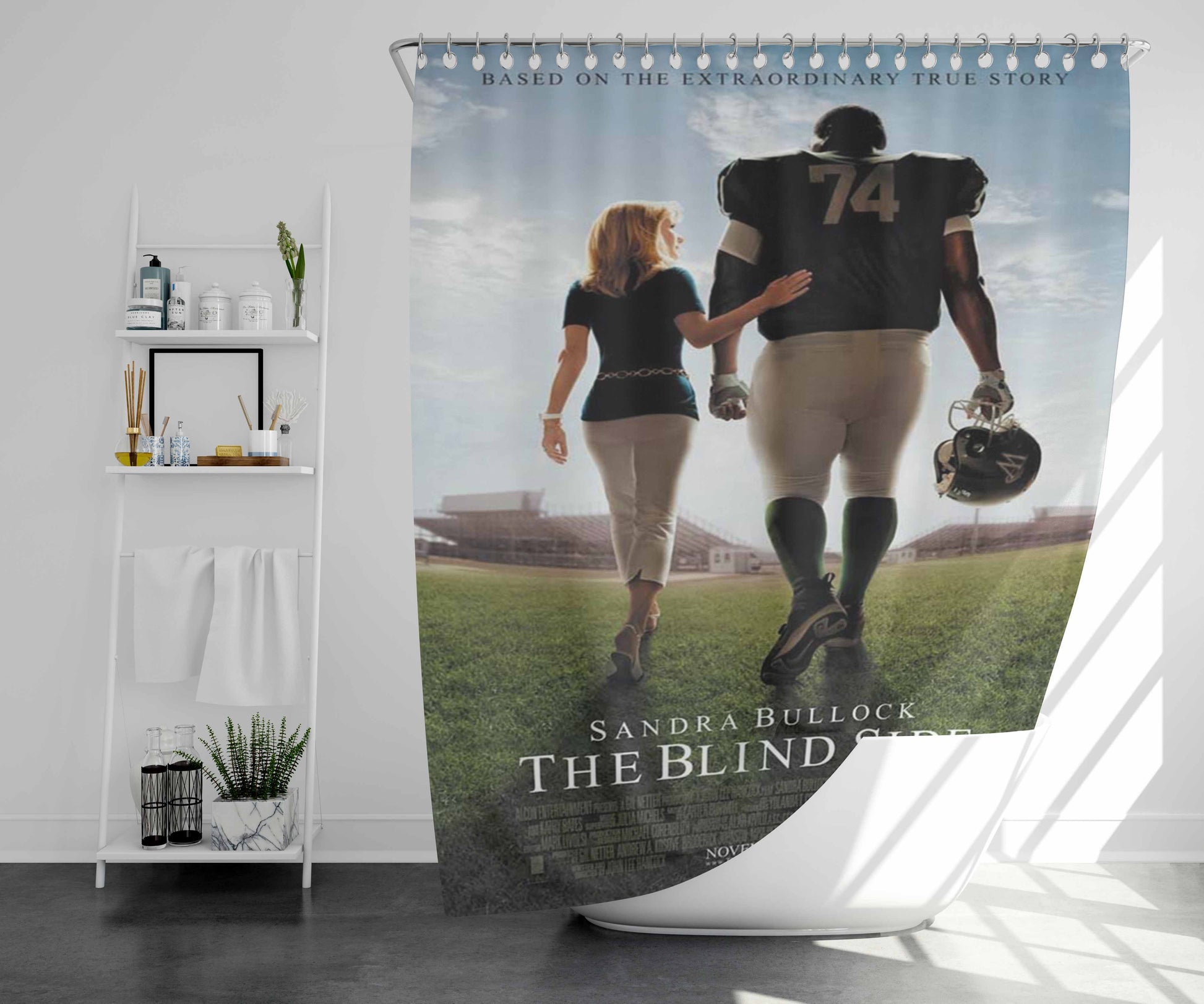 The Blackout Bathroom Shower Curtain Fabric Waterproof | 66 X 72 Inch