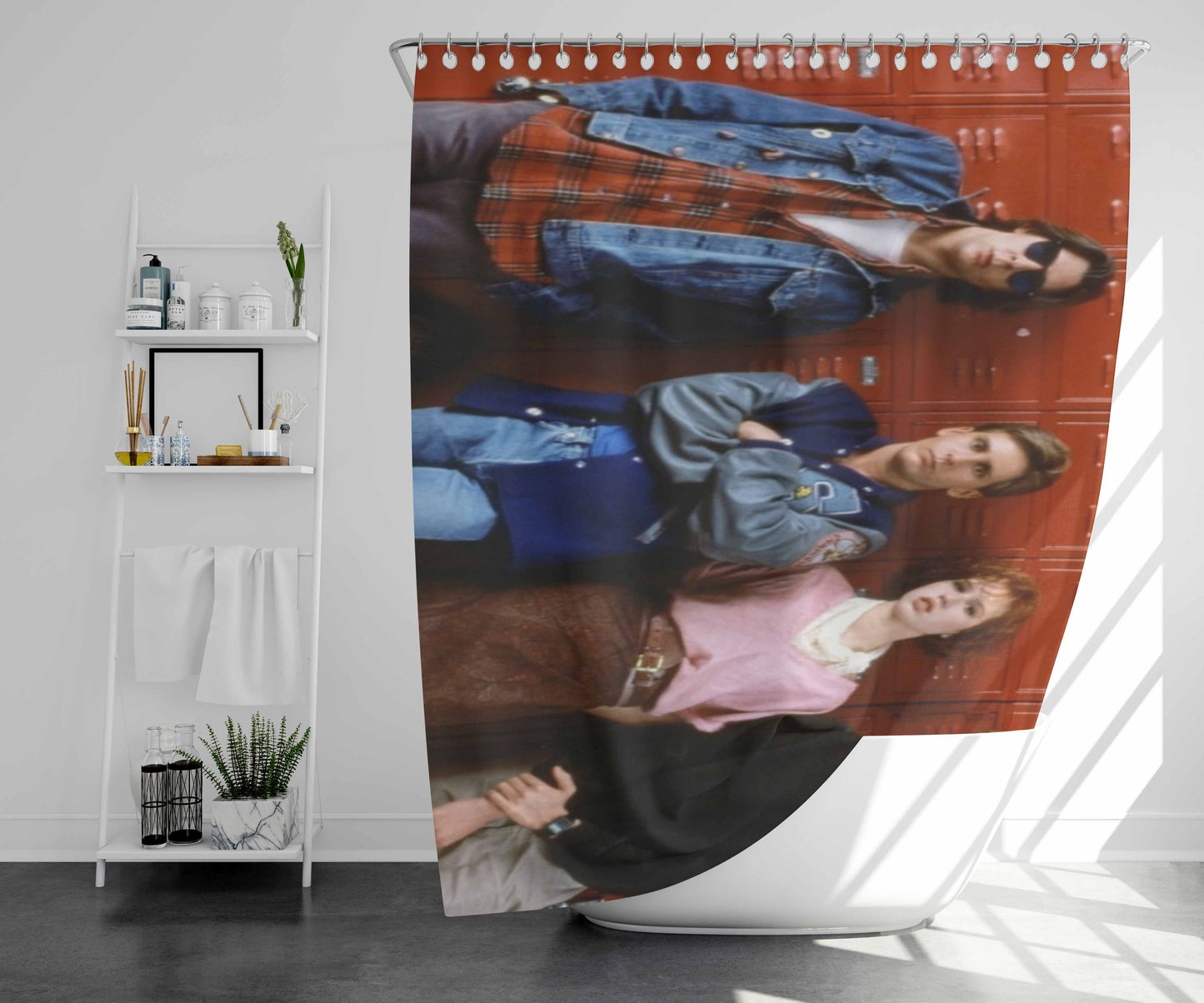 The Breakfast Club Sincerely Yours Bathroom Shower Curtain Fabric Waterproof | 66 X 72 Inch