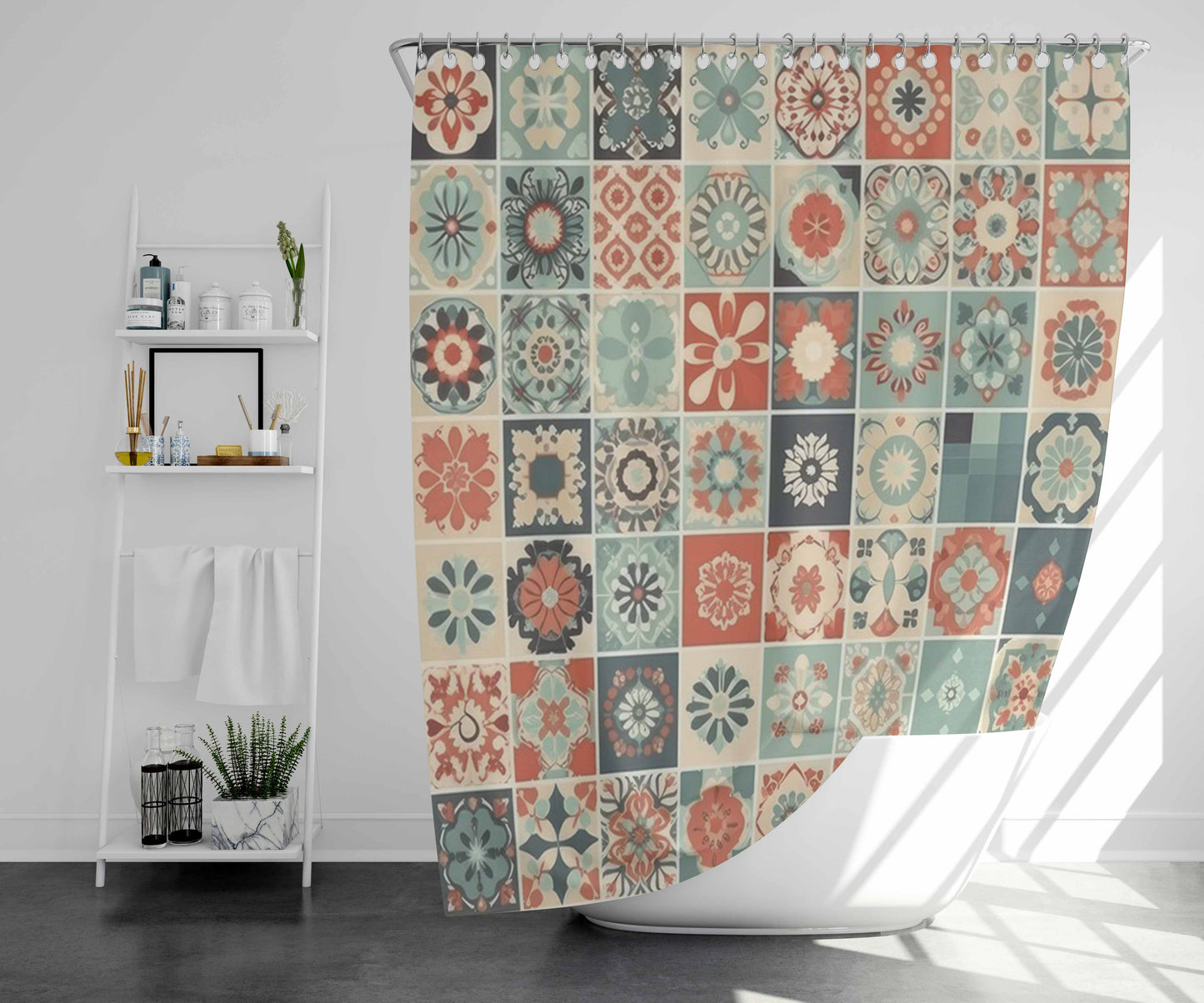 The Collector Bathroom Shower Curtain Fabric Waterproof | 66 X 72 Inch