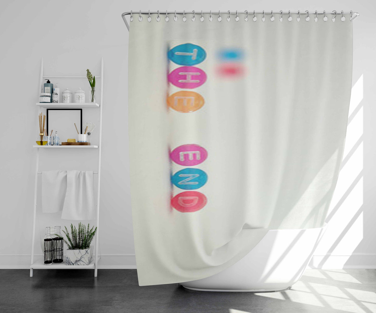 The Elusive Thylacine Bathroom Shower Curtain Fabric Waterproof | 66 X 72 Inch