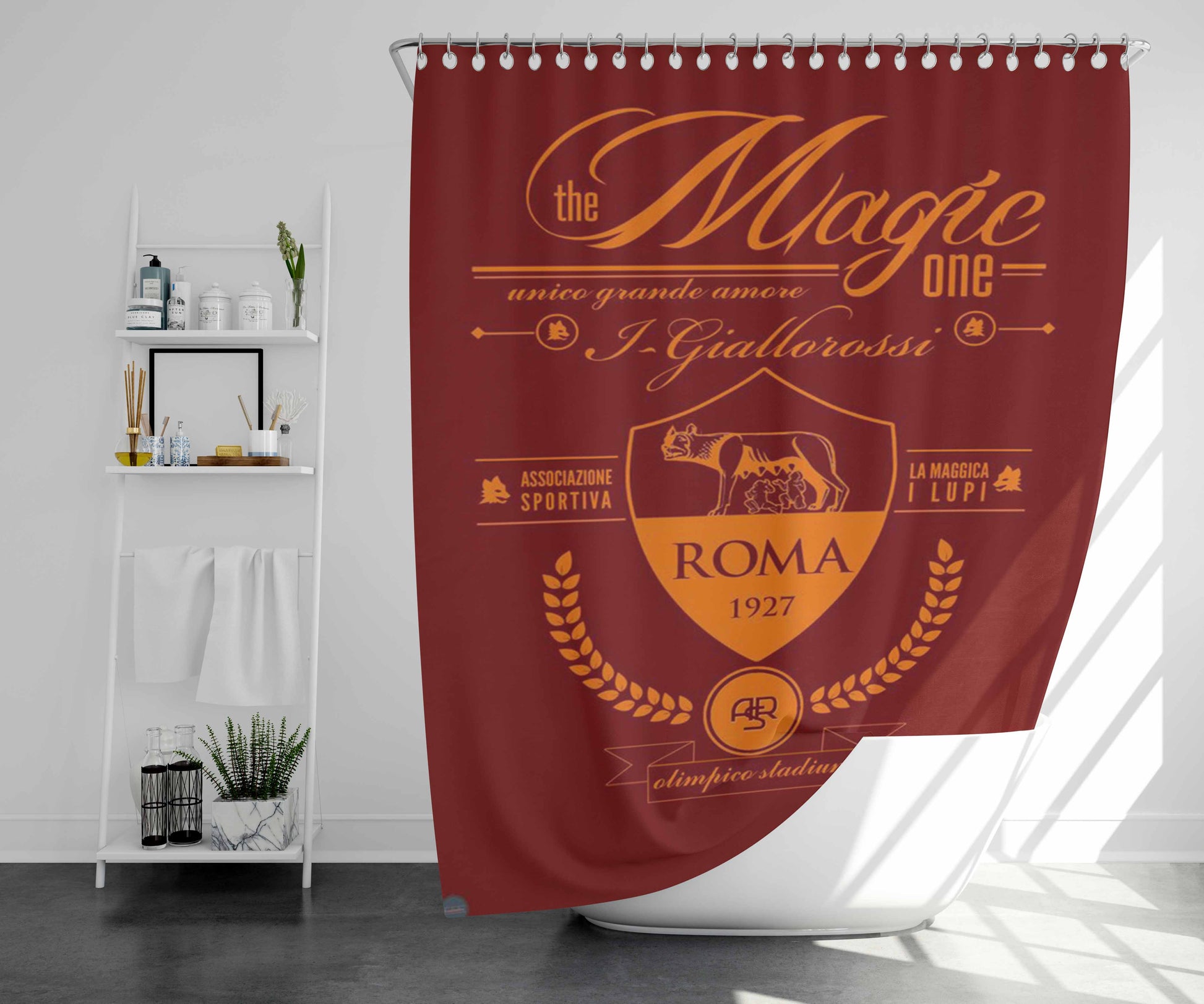 The Lumineers Winter Bathroom Shower Curtain Fabric Waterproof | 66 X 72 Inch