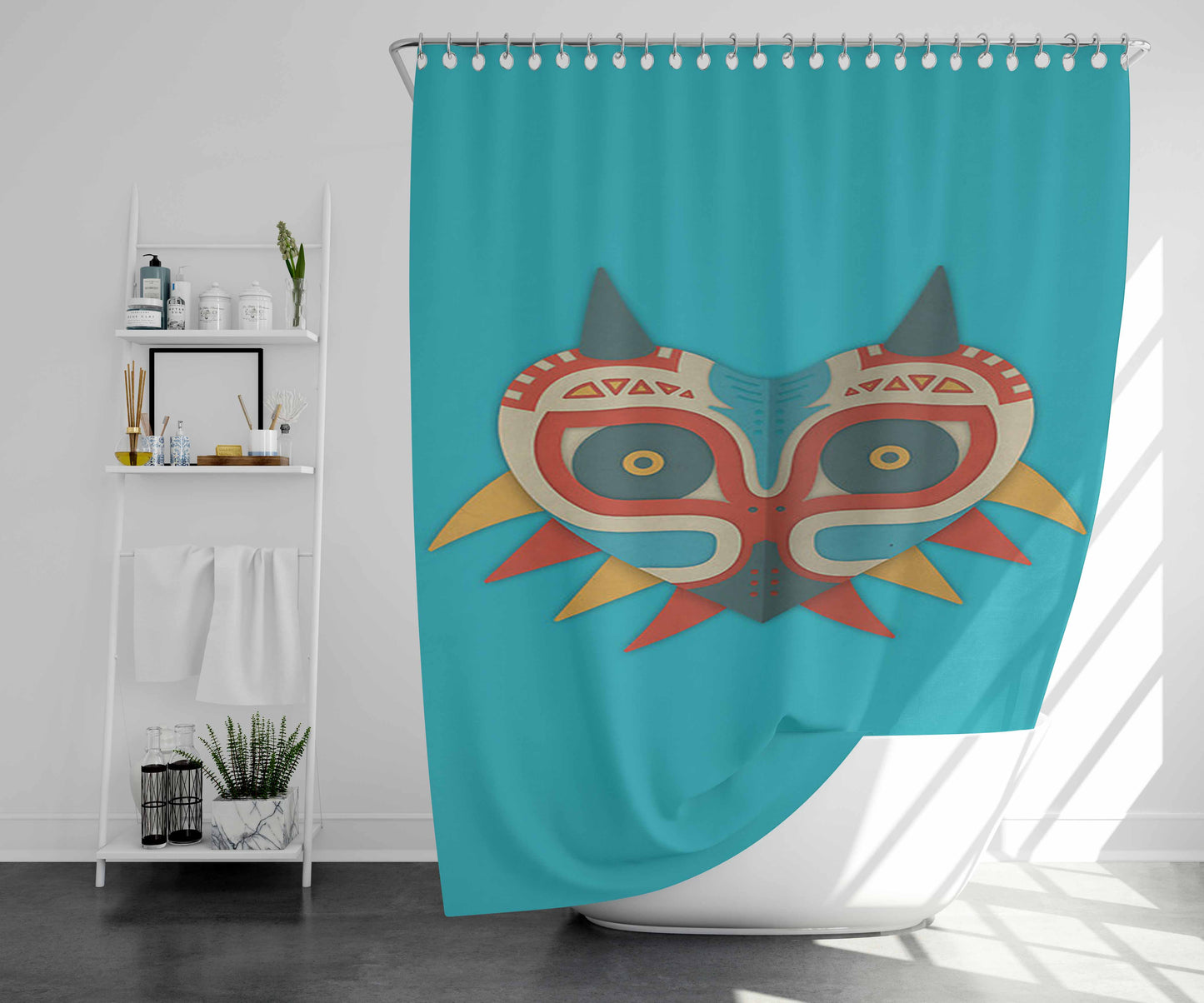 The Magic One As Roma Bathroom Shower Curtain Fabric Waterproof | 66 X 72 Inch