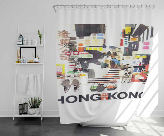 The Only Constant Is Change Bathroom Shower Curtain Fabric Waterproof | 66 X 72 Inch