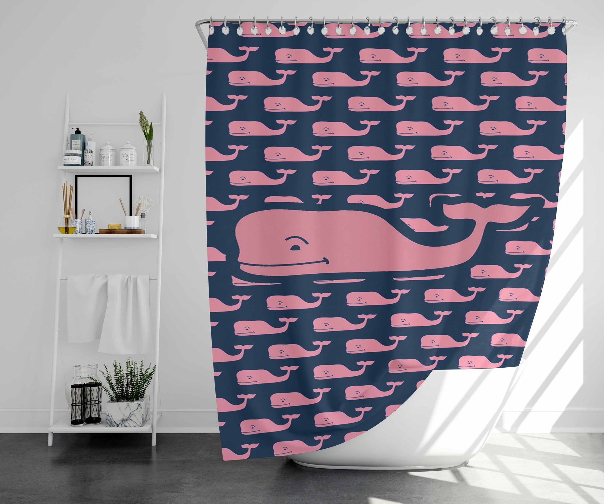 The Police Pick Guitar Bathroom Shower Curtain Fabric Waterproof | 66 X 72 Inch