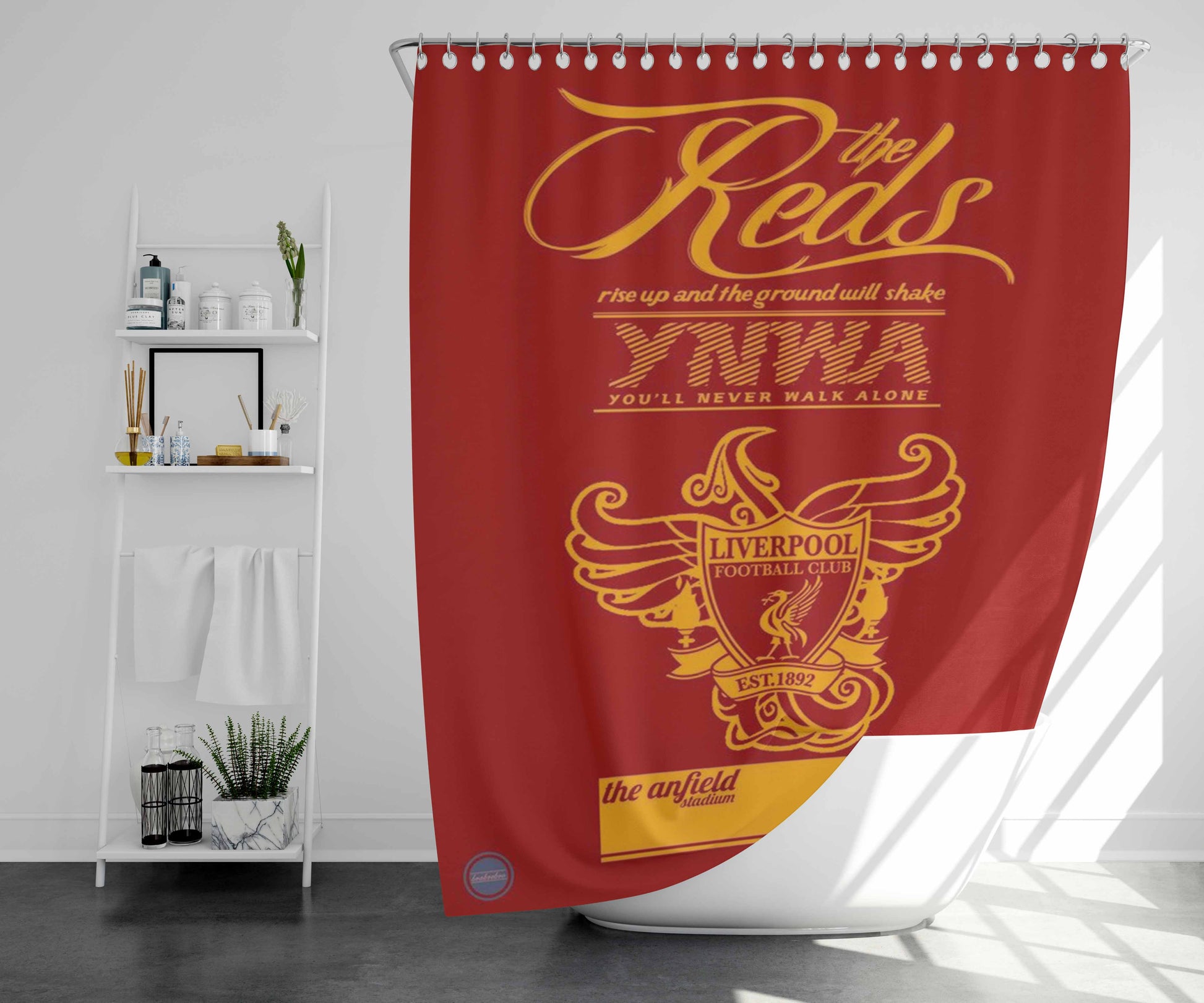 The Red Jumpsuit Apparatus Bathroom Shower Curtain Fabric Waterproof | 66 X 72 Inch