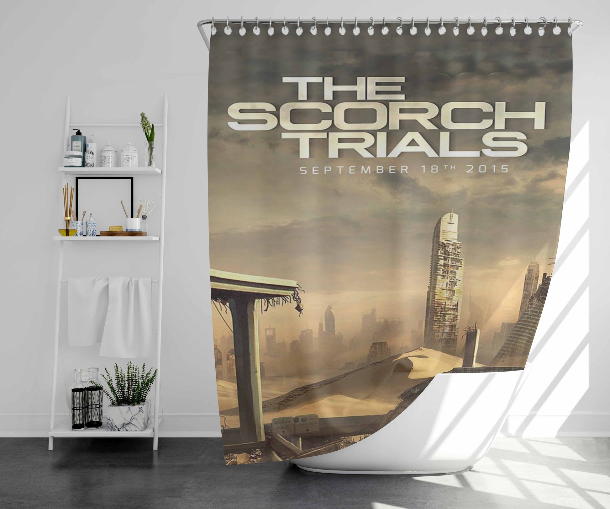 The Schuyler Sisters Hamilton Bathroom Shower Curtain Fabric Waterproof | 66 X 72 Inch