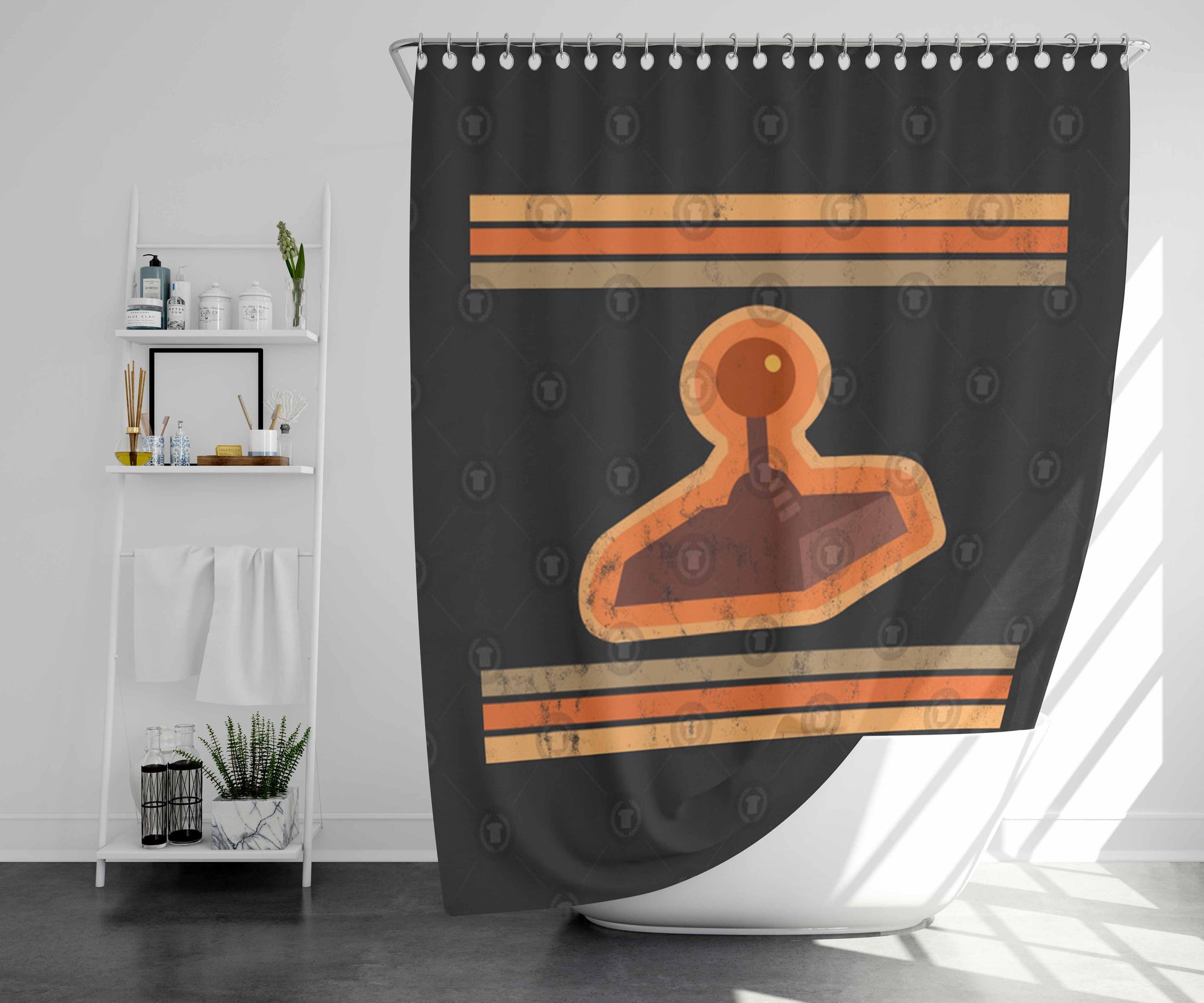 The Sims Logo Bathroom Shower Curtain Fabric Waterproof | 66 X 72 Inch