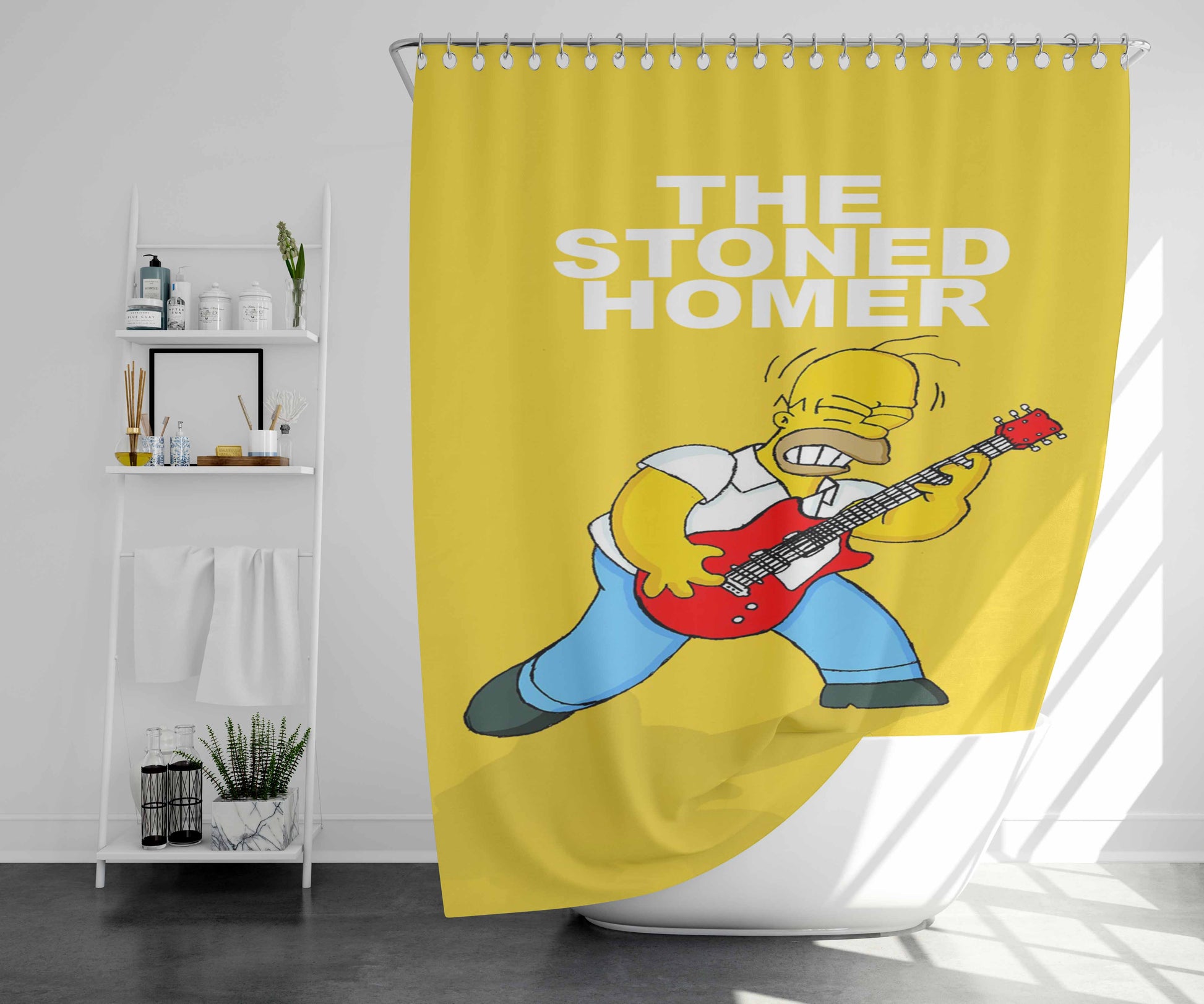 The Smurfs 2 Bathroom Shower Curtain Fabric Waterproof | 66 X 72 Inch