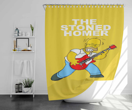 The Smurfs 2 Bathroom Shower Curtain Fabric Waterproof | 66 X 72 Inch