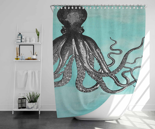 The Sword And The Stone Bathroom Shower Curtain Fabric Waterproof | 66 X 72 Inch