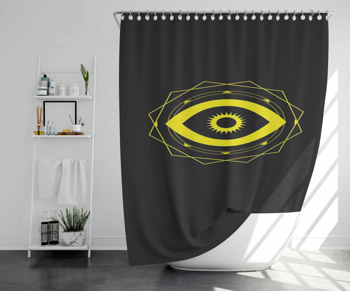 The Transporter Refueled Bathroom Shower Curtain Fabric Waterproof | 66 X 72 Inch